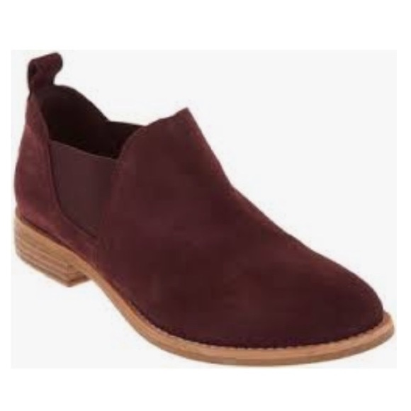Clarks Shoes | Edenvale Page Bootie | Color: Purple/Red | Size: 6.5 | Castillo08's Closet